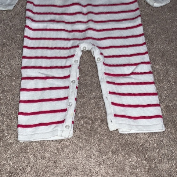 Janie and Jack Baby Girl 1-piece footless onesie - Picture 3 of 6